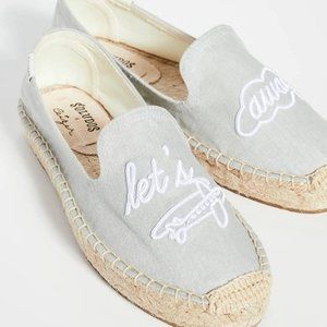 New SOLUDOS - LETS FLY AWAY Slip-ons Size 8